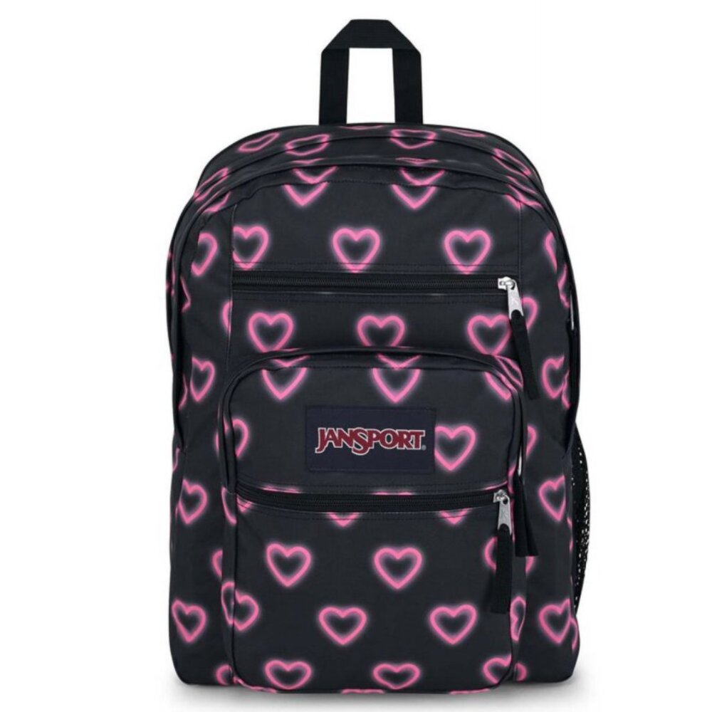 Brand New with Tags Jansport Big Student Happy hearts Backpack! - Picture 2 of 11